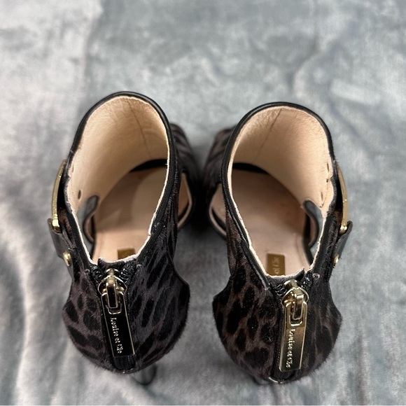Louise Et Cie Lo-Zamia size 7 women’s heel animal print great preowned - Picture 8 of 10